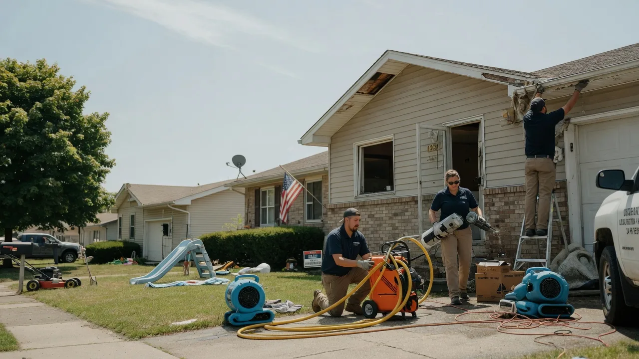 Water Damage Restoration in Frost, TX near me